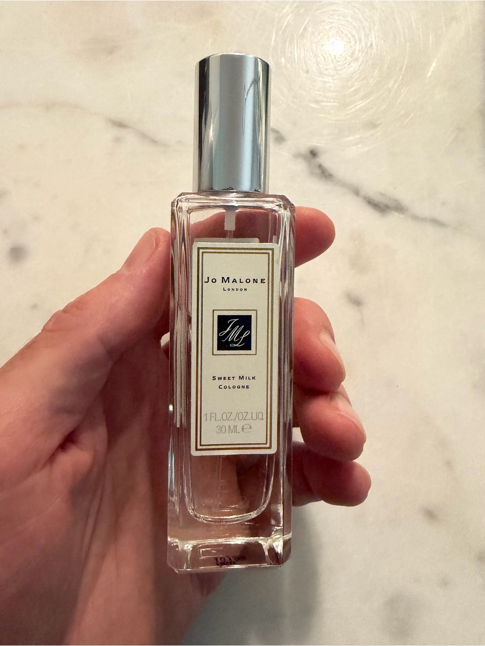 Jo Malone- sweet milk RARE 1 oz slightly used